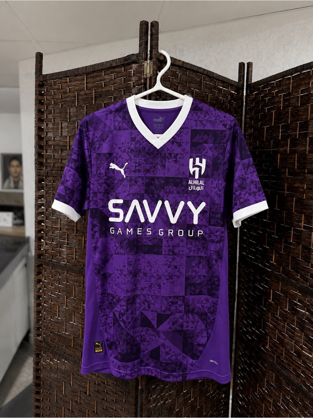 Al Hilal Purple Soccer Jersey